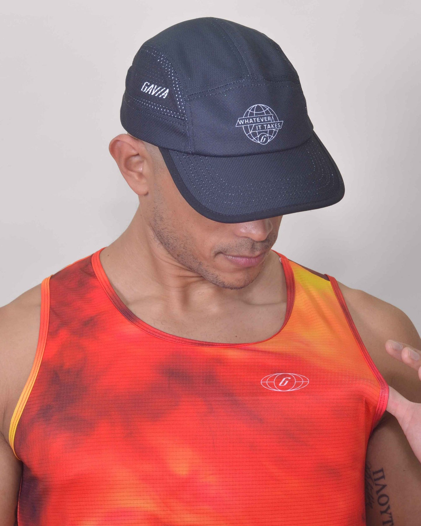 POLERA RUNNING INFERNAL sin mangas