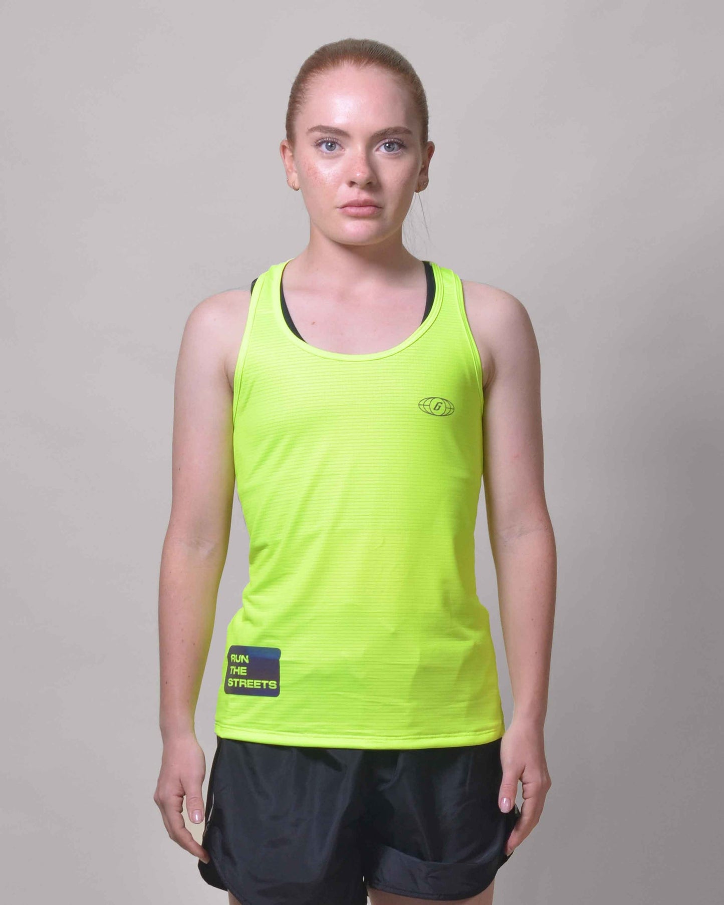 POLERA FLOW GREEN sin mangas