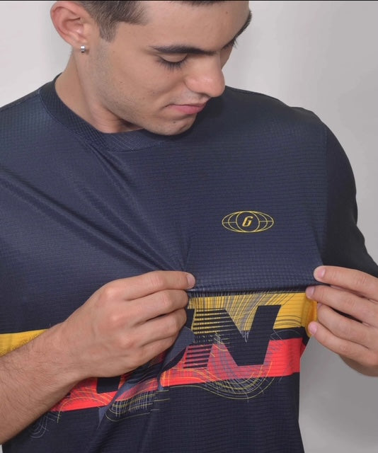POLERA BLACK RUN