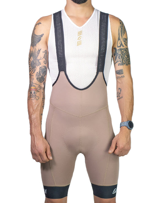 CALZA CICLISMO BIB 35SP CAFE