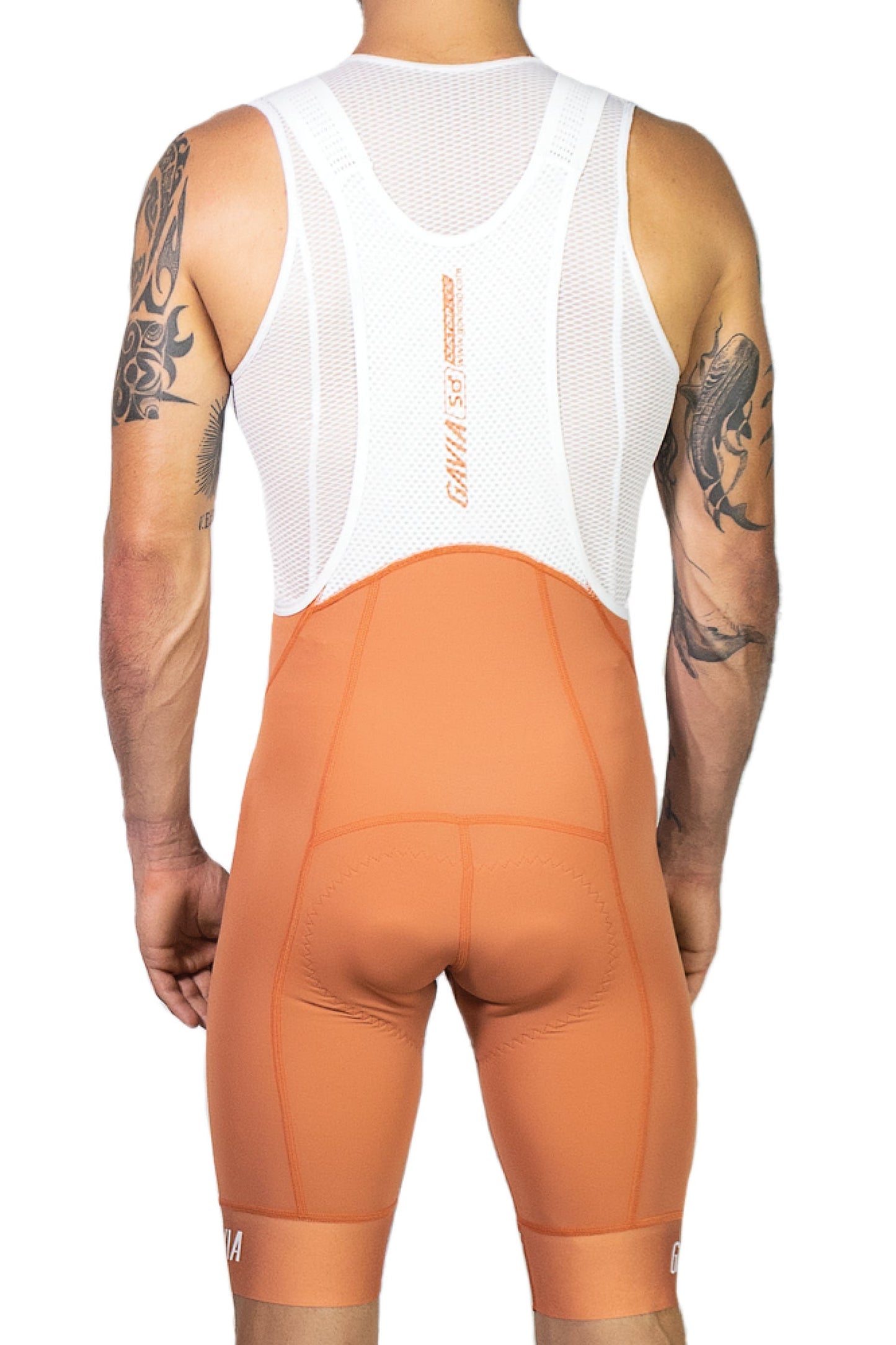CALZA CICLISMO BIB 35SP TERRACOTA