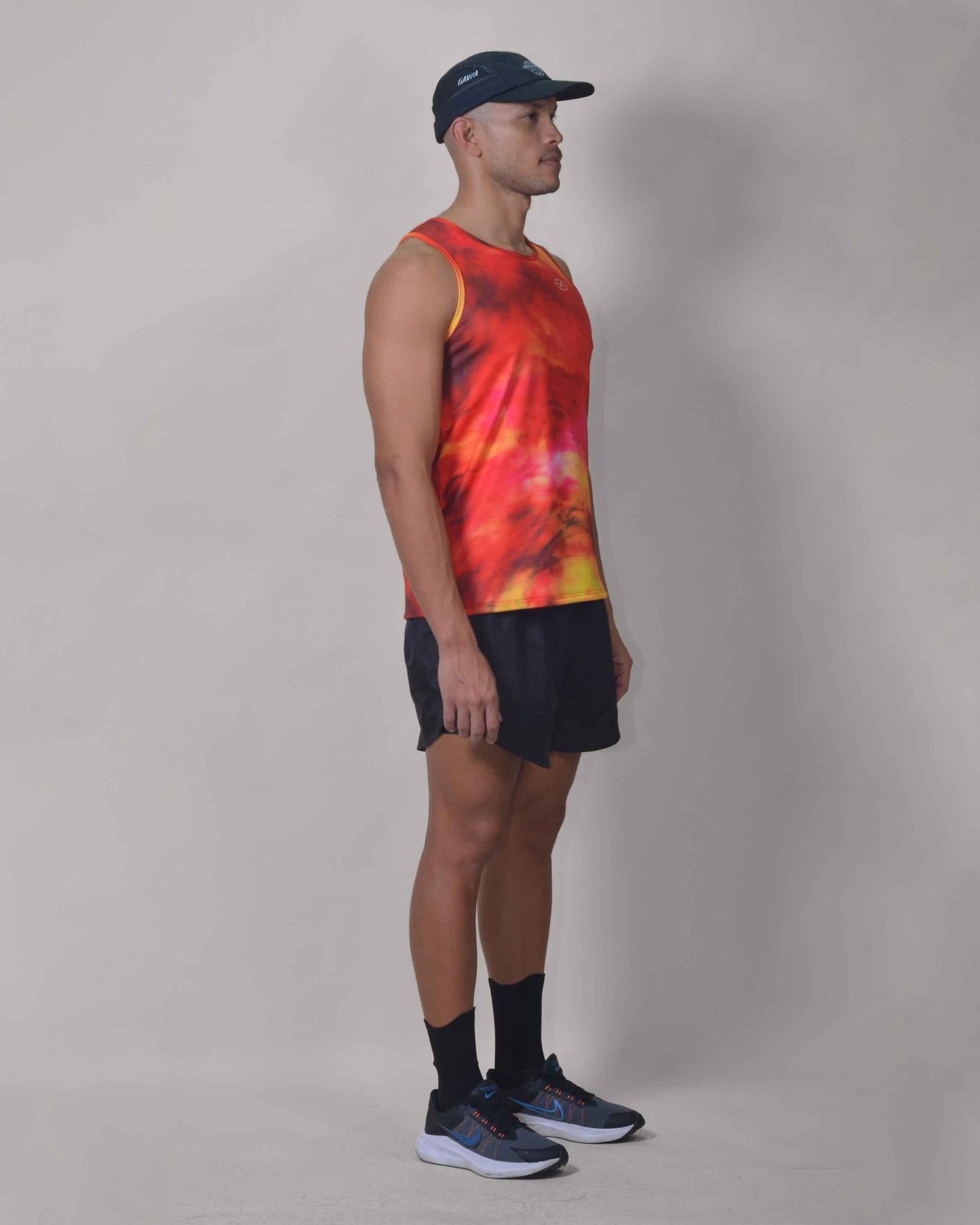 POLERA RUNNING INFERNAL sin mangas