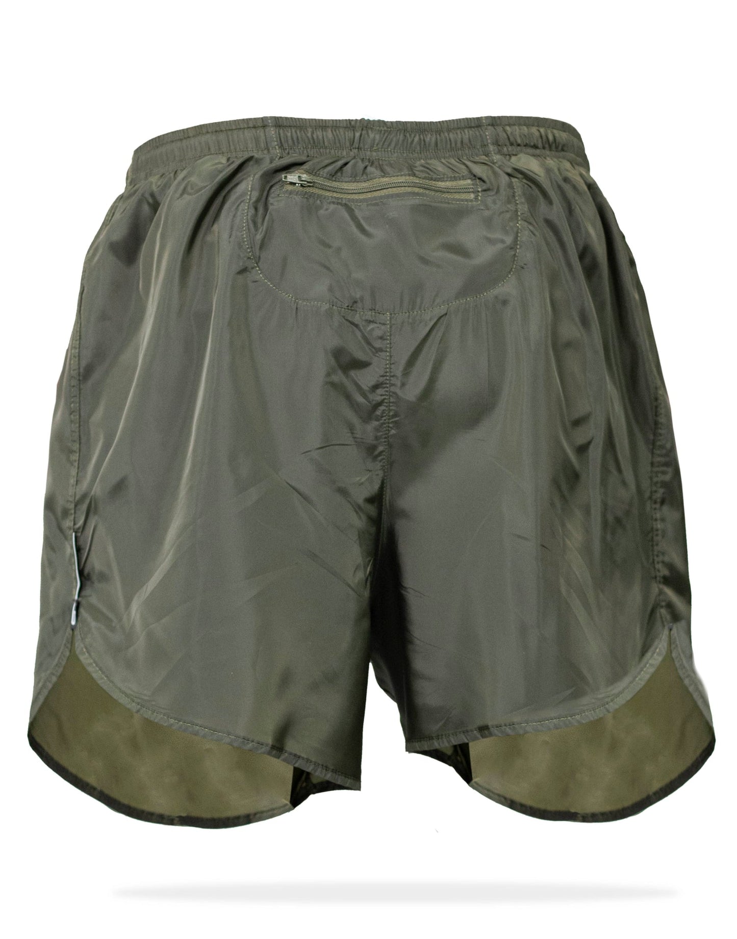 PANTALON RUNNING CON BOLSILLO VERDE MILITAR