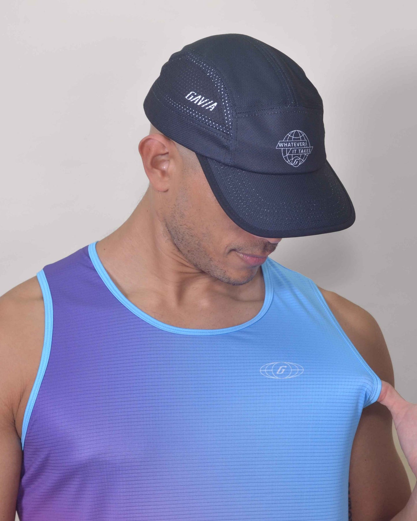 POLERA RUNNING CITY sin mangas