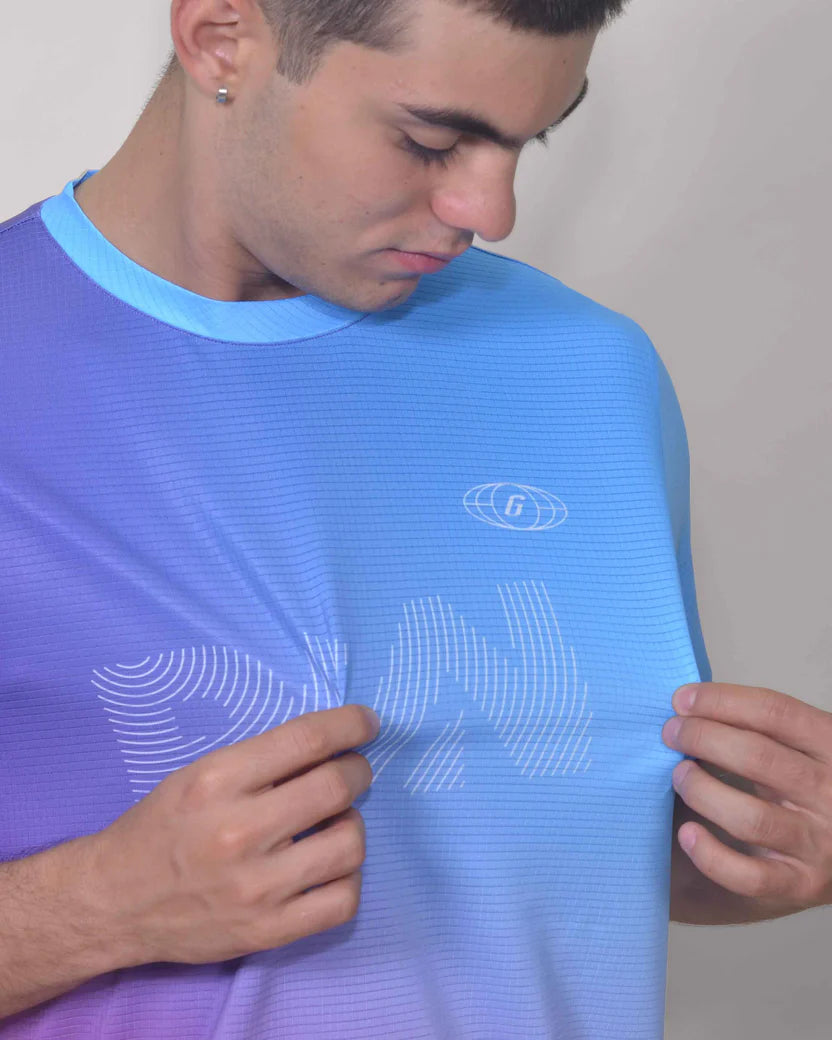 POLERA RUNNING CITY RUN sin mangas