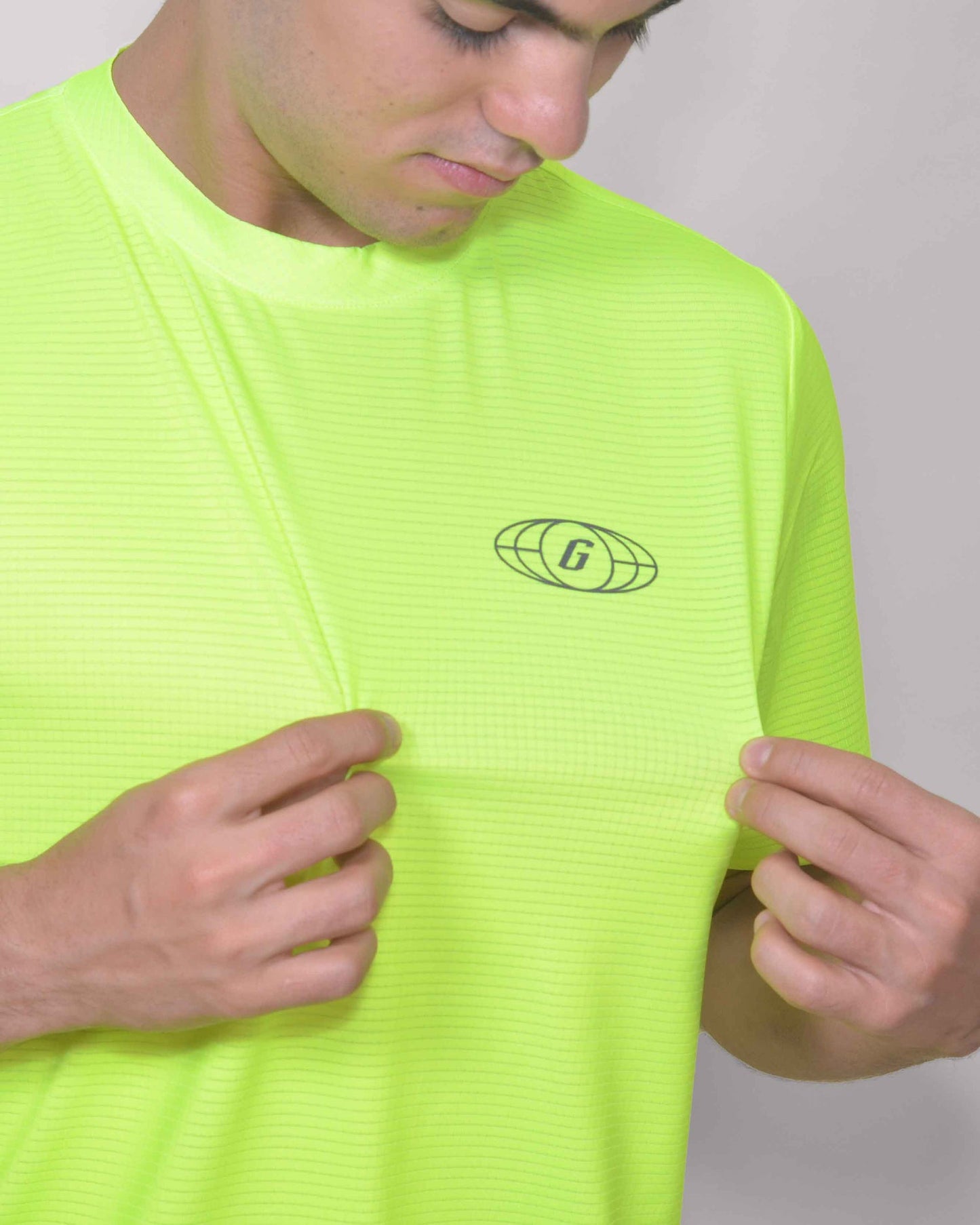 POLERA RUNNING GREEN FLOW