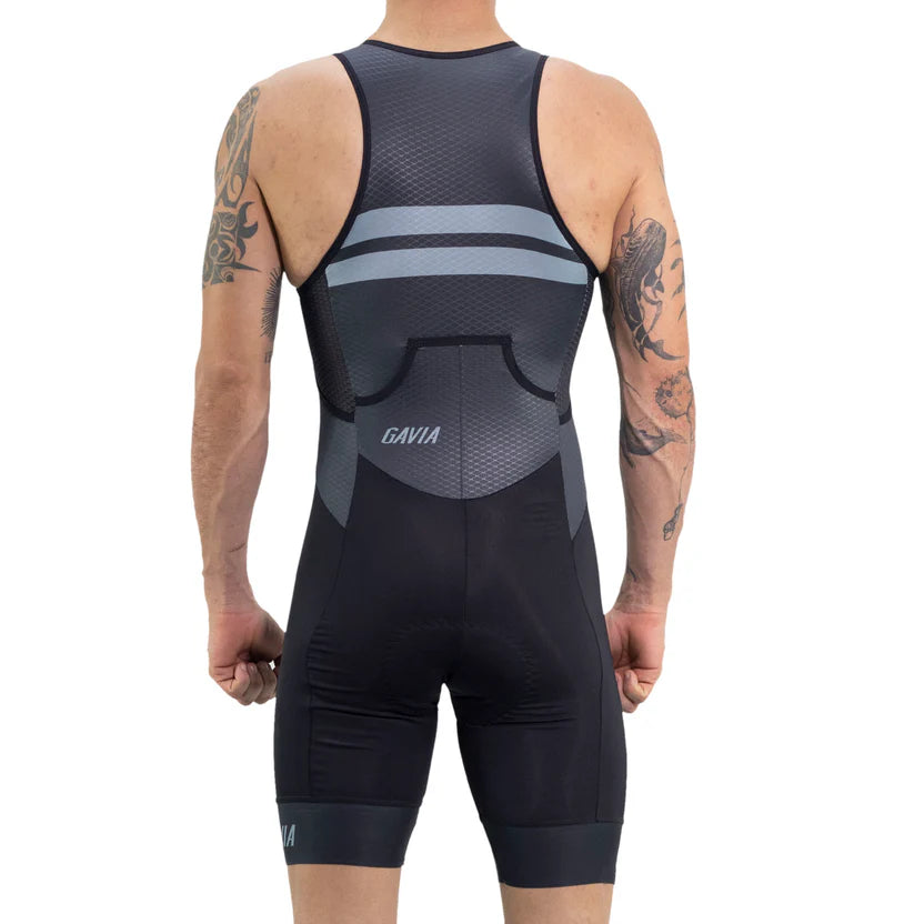 TRISUIT TRIA BLACK con mangas