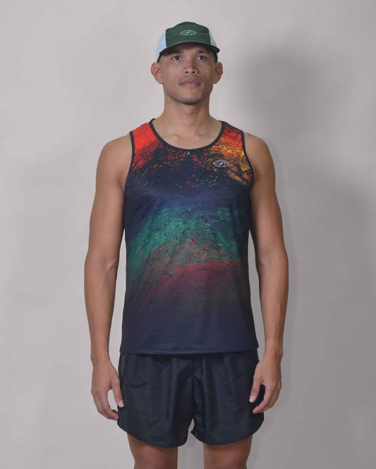 POLERA RUNNING SPACE sin mangas