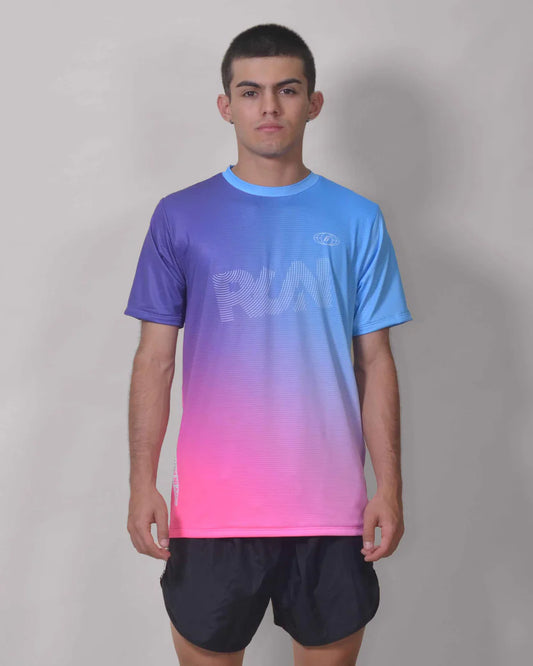 POLERA RUNNING CITY RUN sin mangas