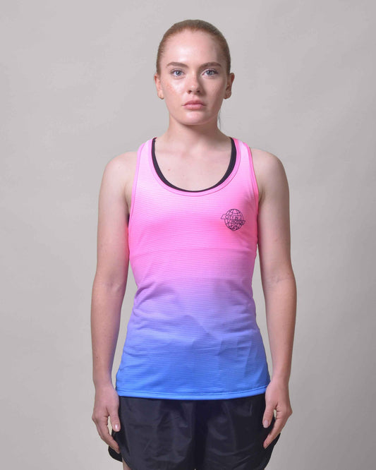 POLERA RUNNING PING LOT sin mangas