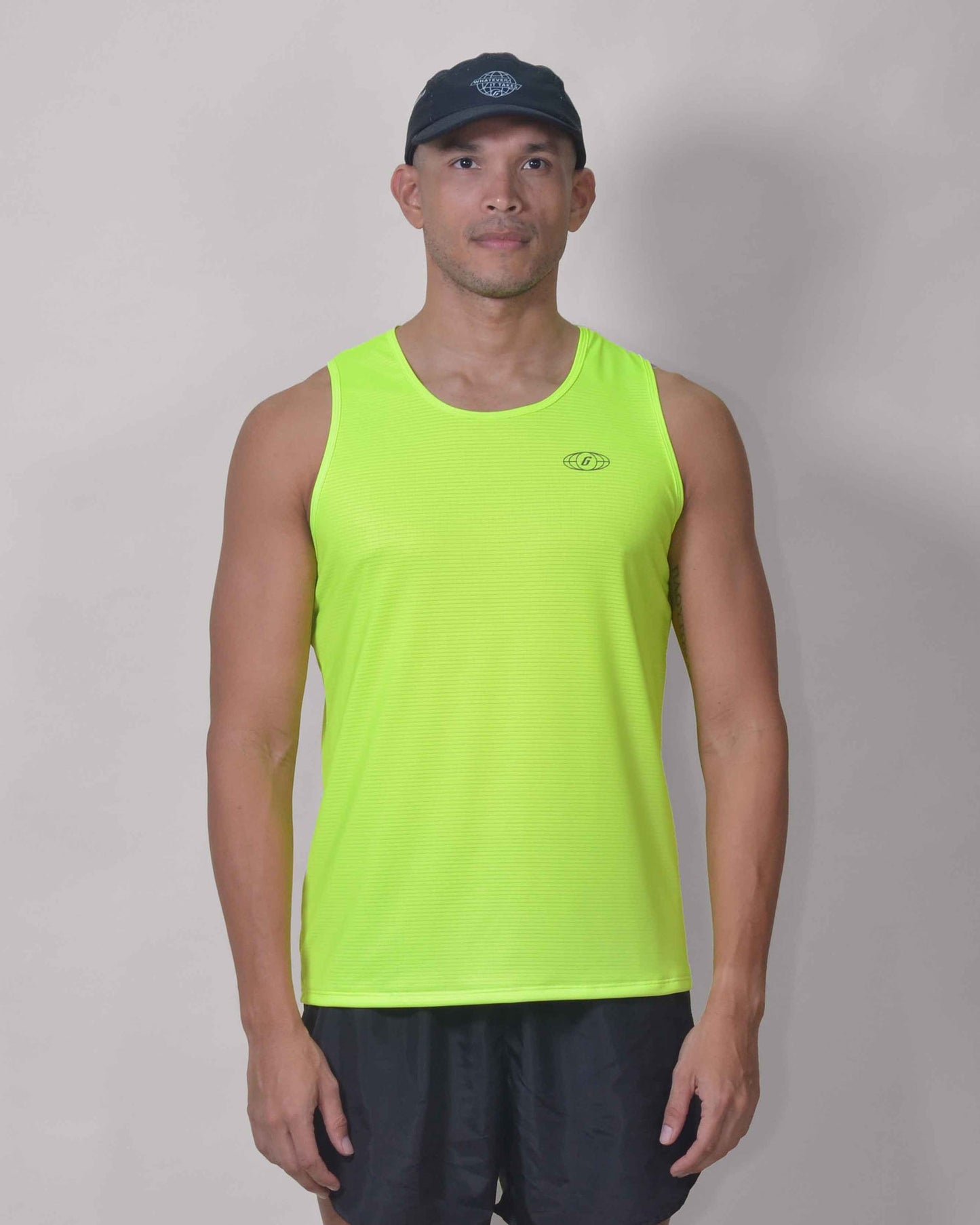 POLERA RUNNING GREEN FLOW
