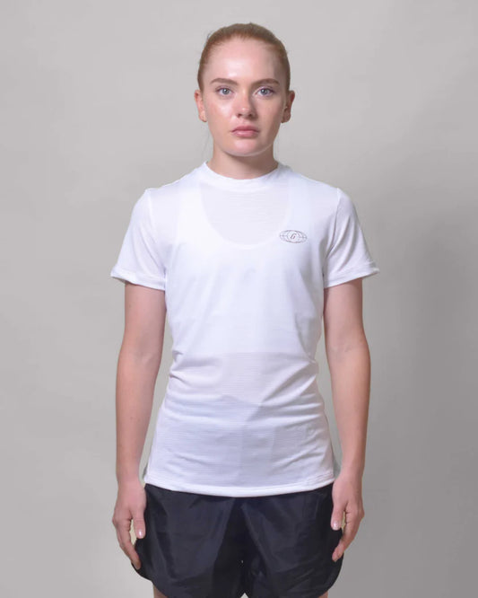 POLERA RUNNING WHITE Mujer