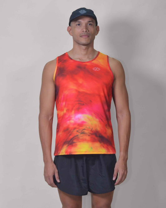 POLERA RUNNING INFERNAL sin mangas