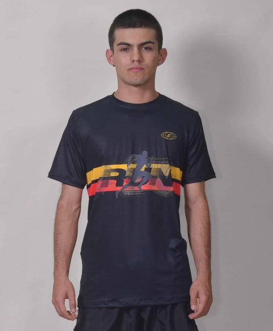 POLERA BLACK RUN