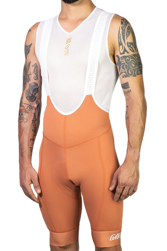 CALZA CICLISMO BIB 35SP TERRACOTA