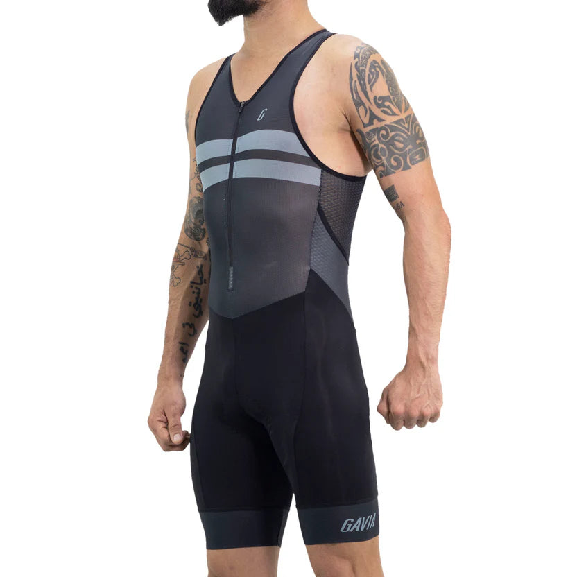 TRISUIT TRIA BLACK con mangas