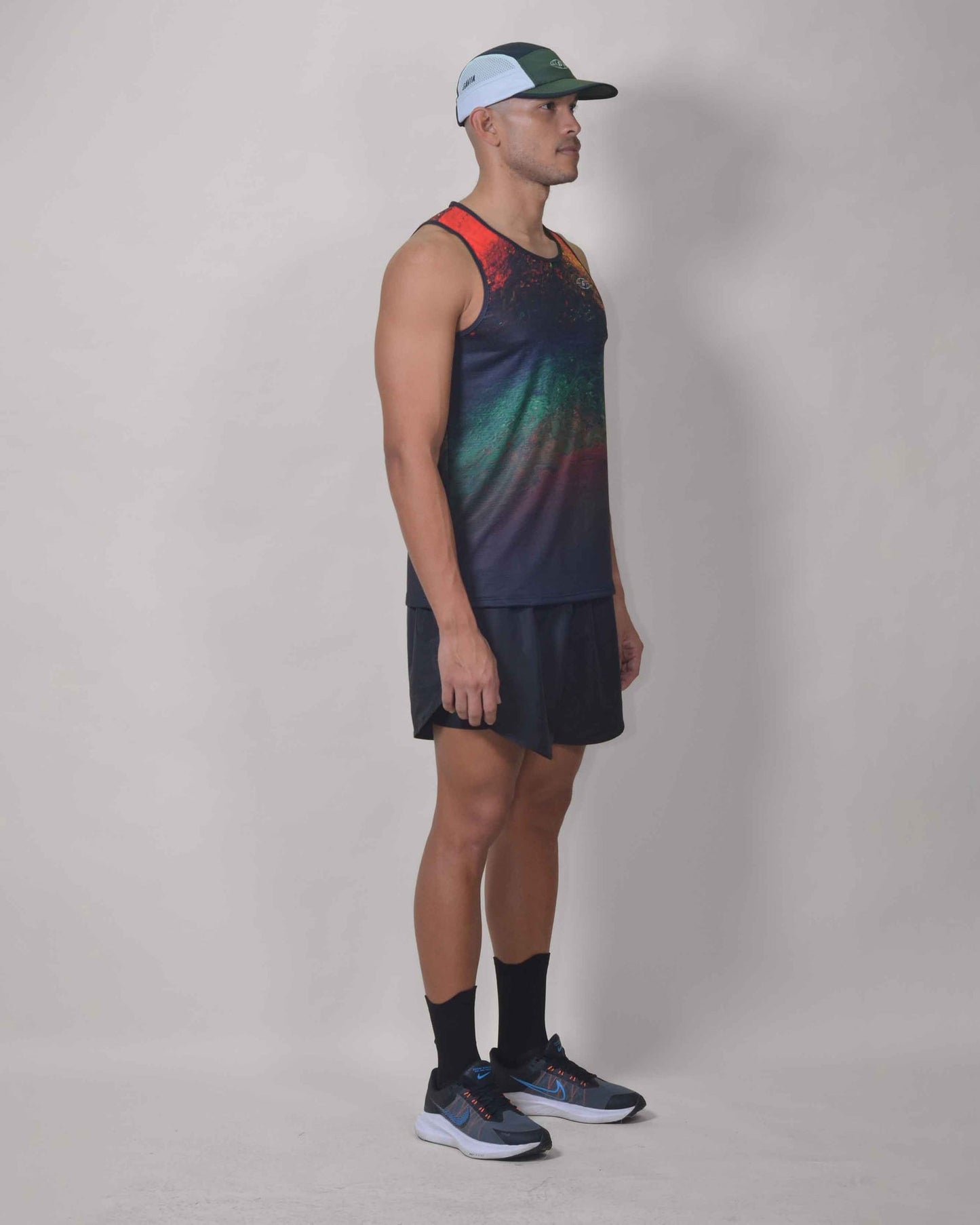POLERA RUNNING SPACE sin mangas