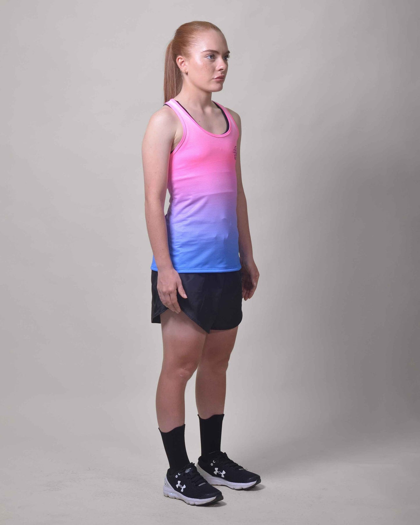 POLERA RUNNING PING LOT sin mangas