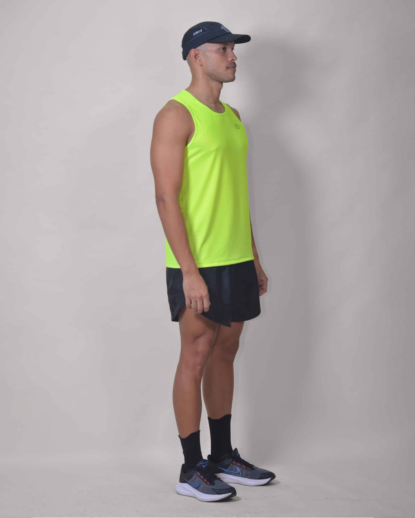 POLERA RUNNING GREEN FLOW