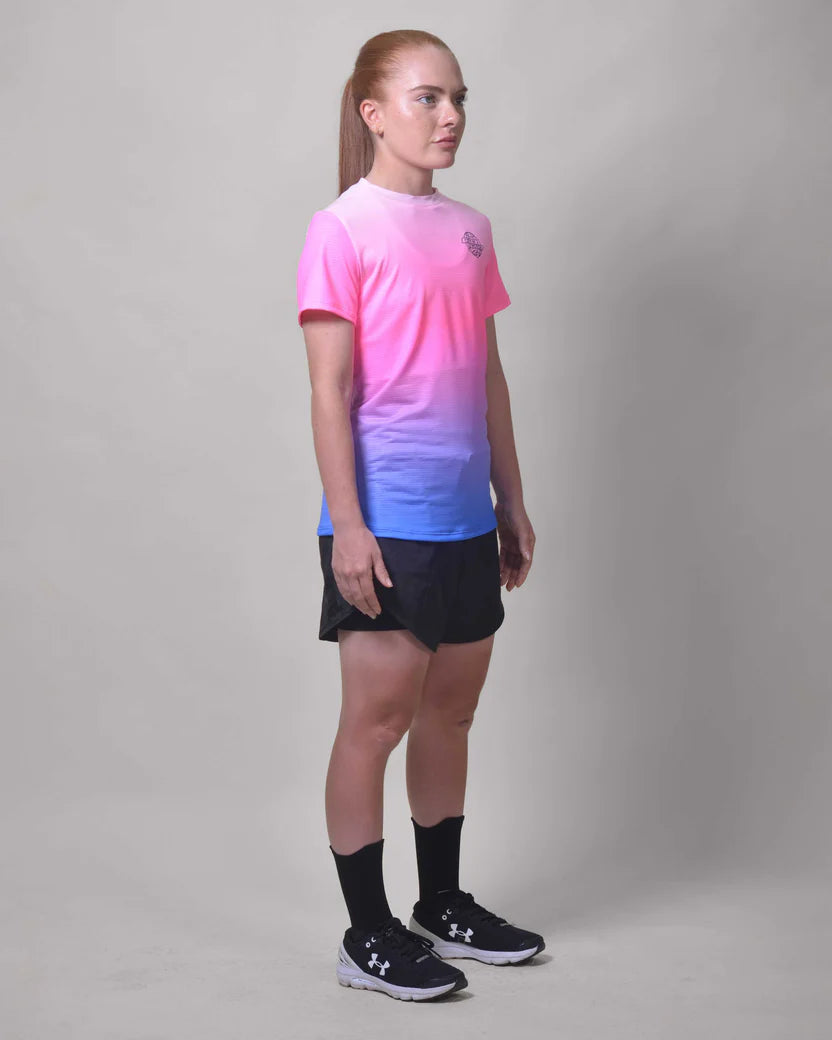 POLERA RUNNING PINK LOT Mujer