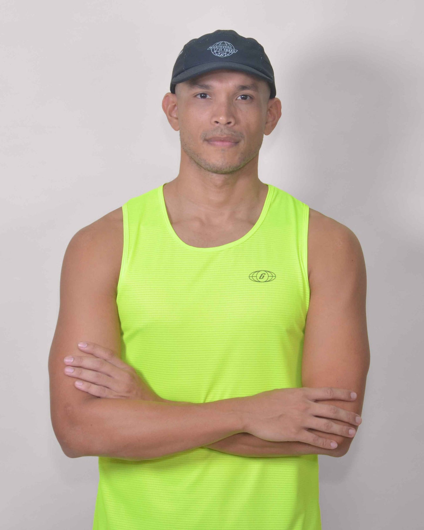 POLERA RUNNING GREEN FLOW