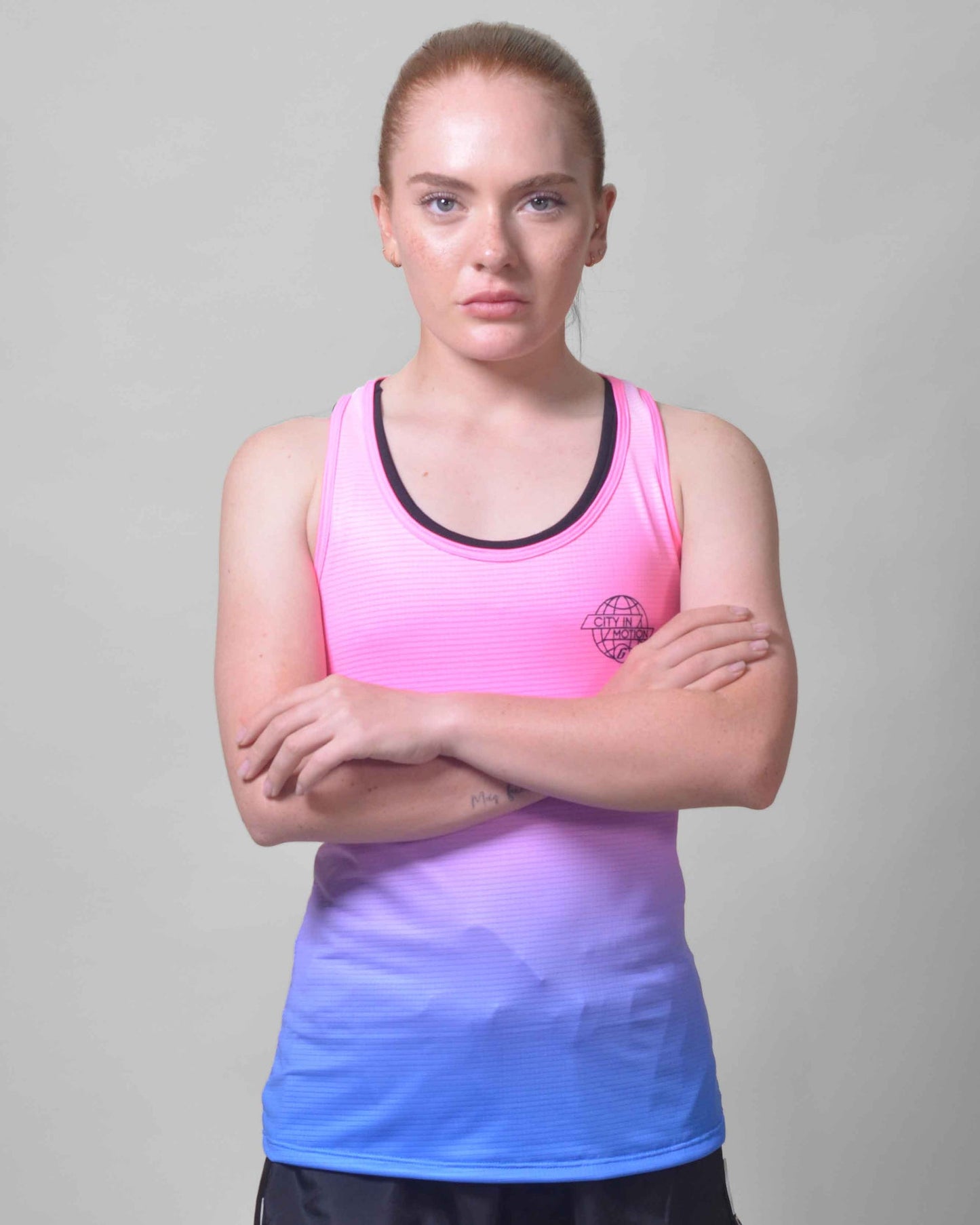 POLERA RUNNING PING LOT sin mangas