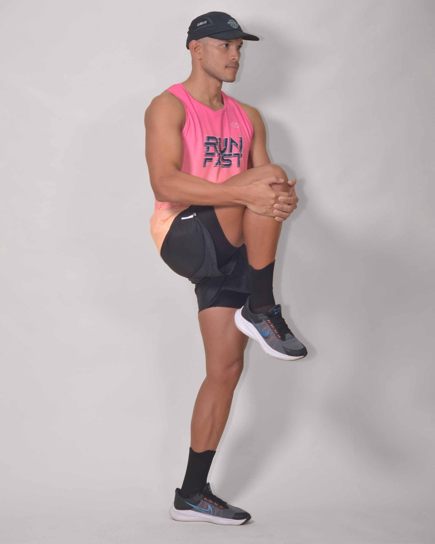POLERA RUNNING RUN FAST sin mangas
