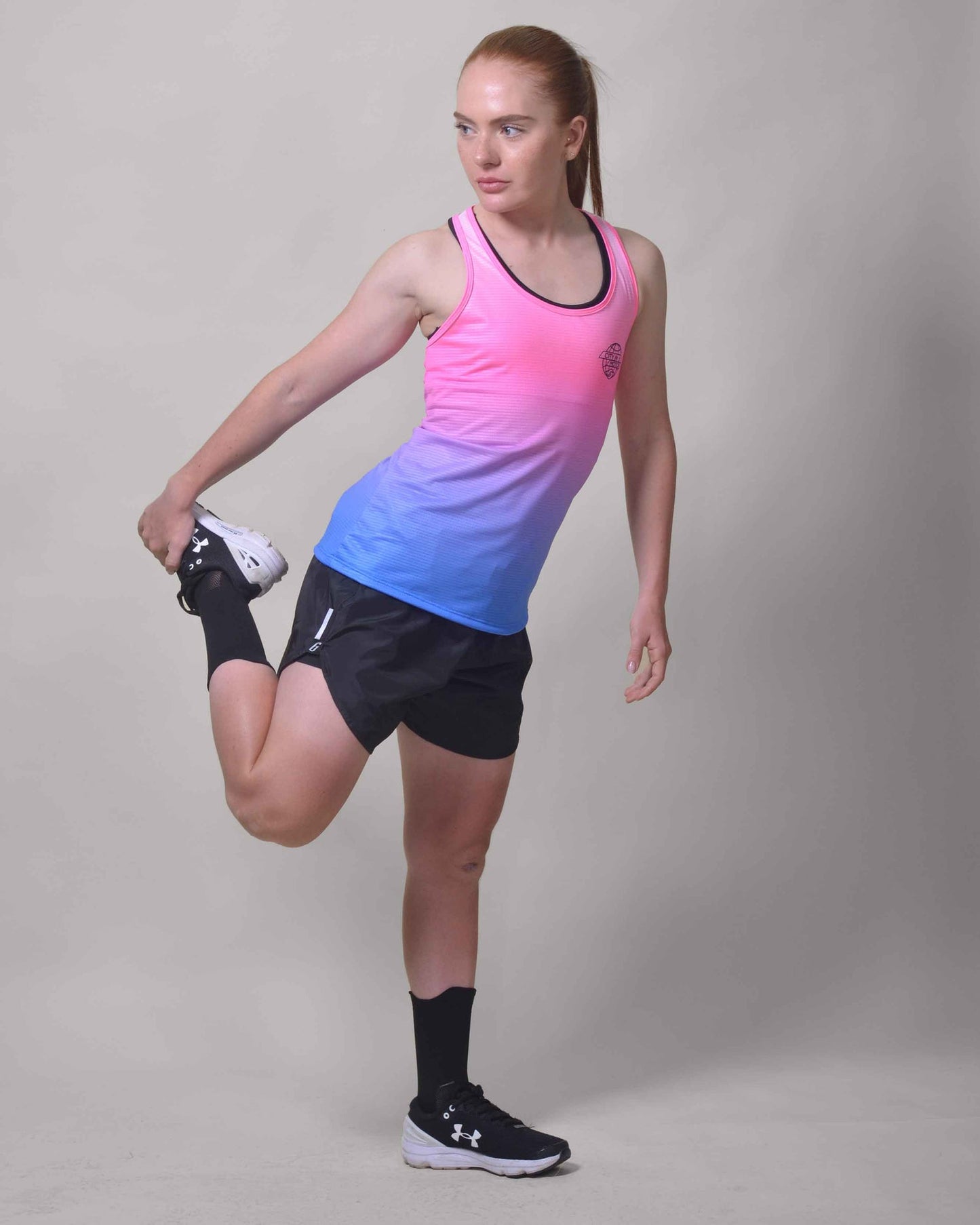 POLERA RUNNING PING LOT sin mangas